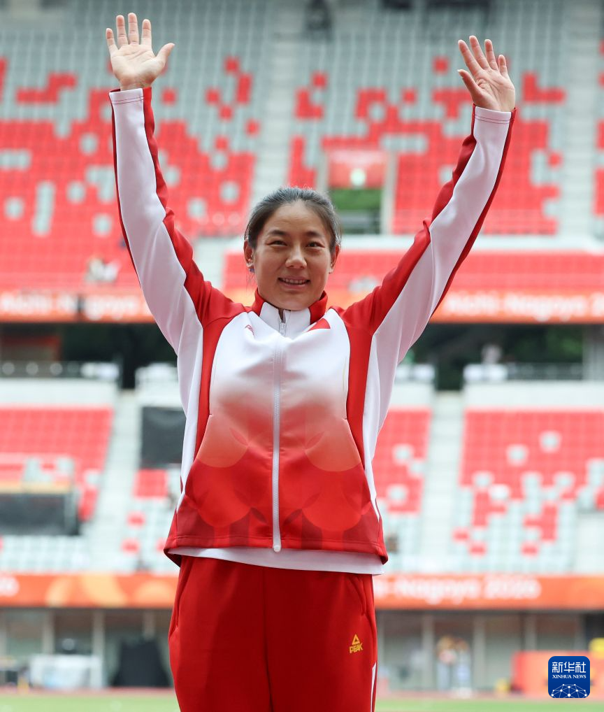 田径——亚残运会女子标枪F12/13决赛:中国选手赵玉萍夺冠